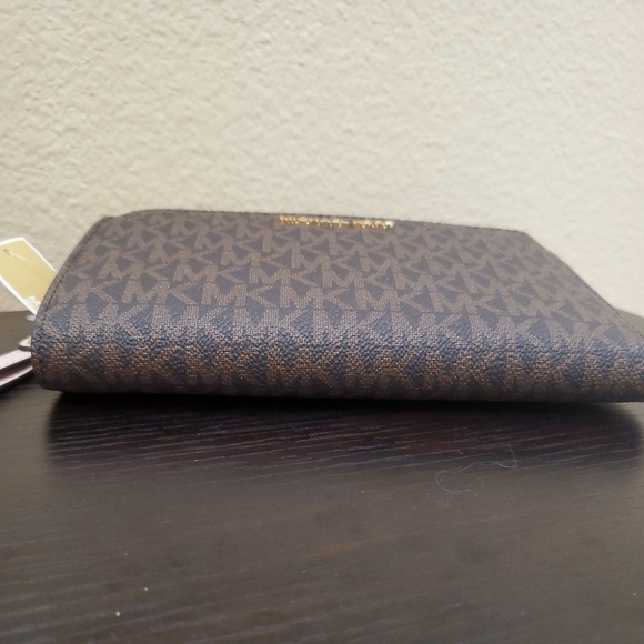 Michael kors Jet Set Double Zip Wristlet Wallet - Picture 5 of 10